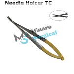 Castroviejo Micro Needle Holder CVD TC With Lock.